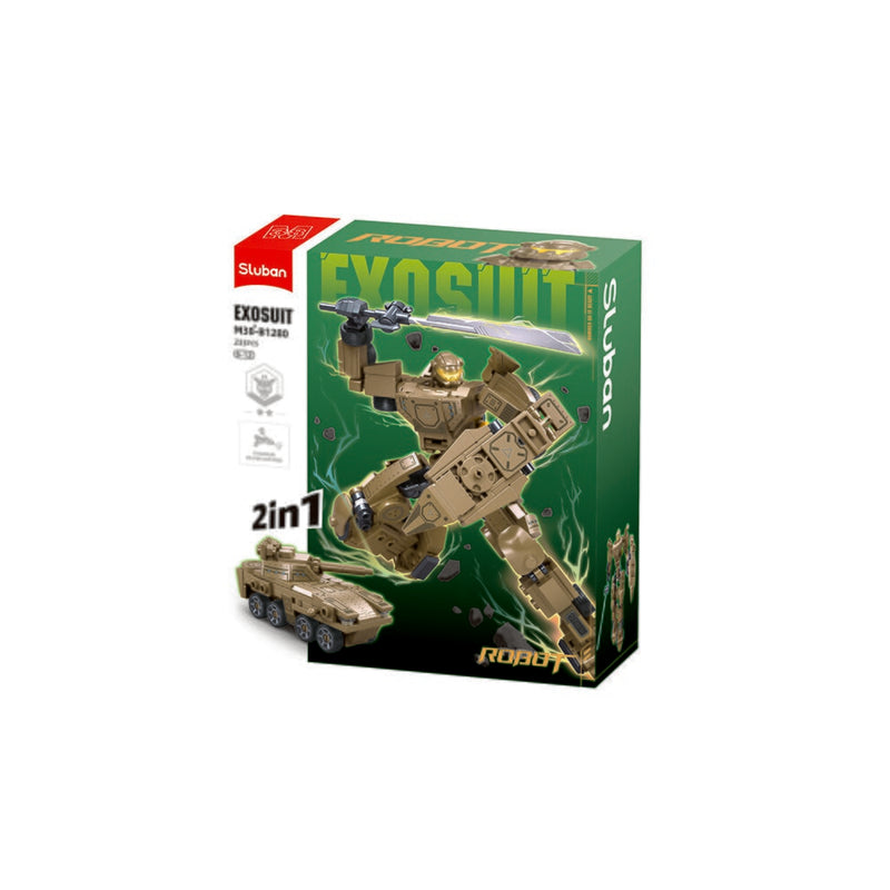 Veicolo armato dell'esercito Sluban 2 in 1 (m38-b1280)