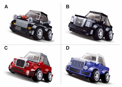 Sluban mcar hell or flush m01 - m04 car club (m38-b1202)