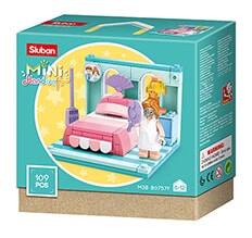 Sluban mini dormitorio artesanal 109pz