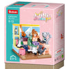 Sogno della ragazza della sala studio del sogno di Sluban (m38-b1016b)