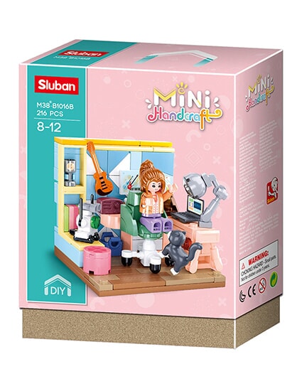 Sogno della ragazza della sala studio del sogno di Sluban (m38-b1016b)
