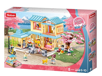 El sueño de una chica de casa de huéspedes japonesa Sluban (m38-b1017)