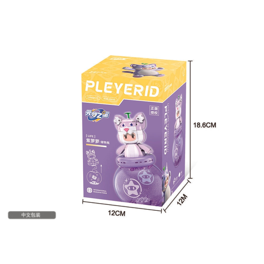 Volpe pleyerid Sluban con sfera portaoggetti pleyerid (m38-p8055)