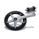 Miche Crankstel Pista Advanced 172 mm 51tds. 1 8 plata