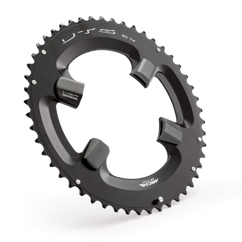 Miche kettingblad 11v 52t utg passend ultegra zwart shimano