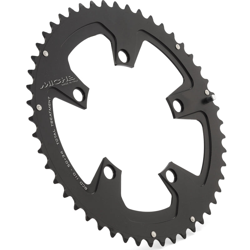 Miche kettingblad 50t team 10s 5 arms zwart ( crankstel)