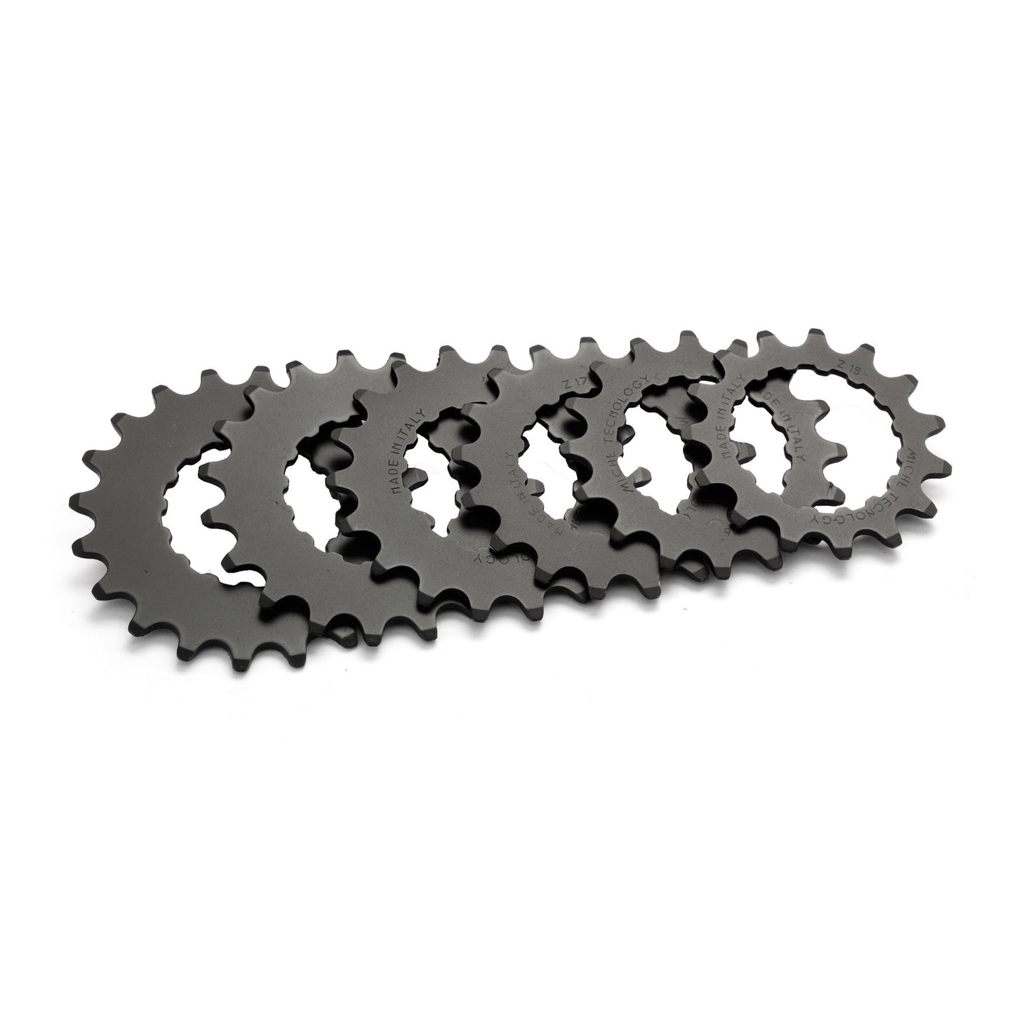 MICHE Chain Top 17T per motori e-bike Nero