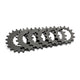 MICHE Chain Top 18T per motori e-bike Nero