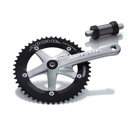 Miche Crankstel Piste avanzó 170 mm 52tds. 1 8 plata