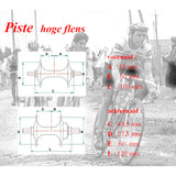 Miche naafset pista v+a 32g met hoge-flens zwart - afbeelding 2