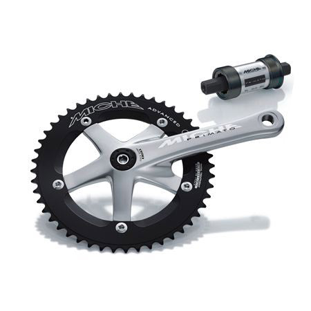 Miche Crankstel Pista Advanced 167 mm 49tds. 1 8 plata