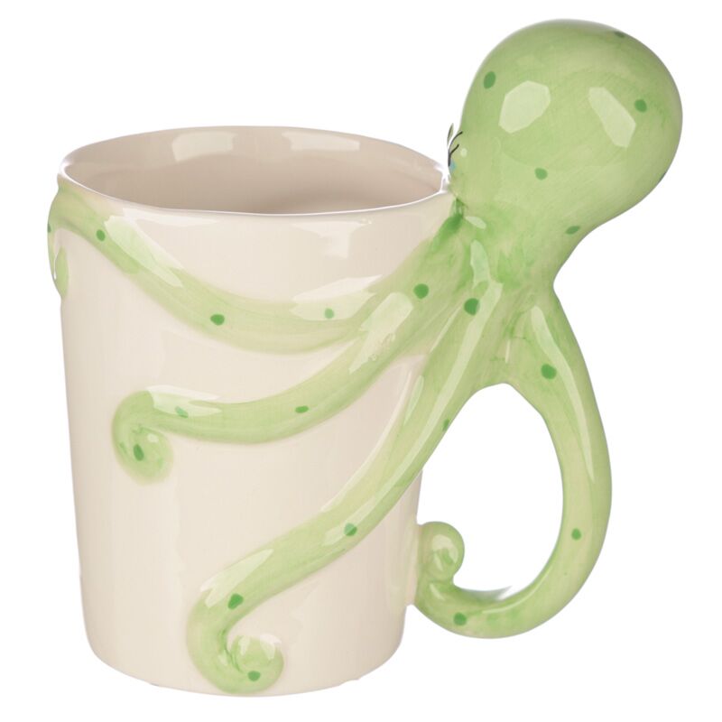 Lisa Parker Octopus formava tazza in manico