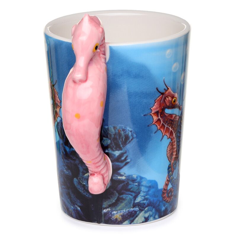 Taglie in ceramica a cavallo di Lisa Parker Sea Horse