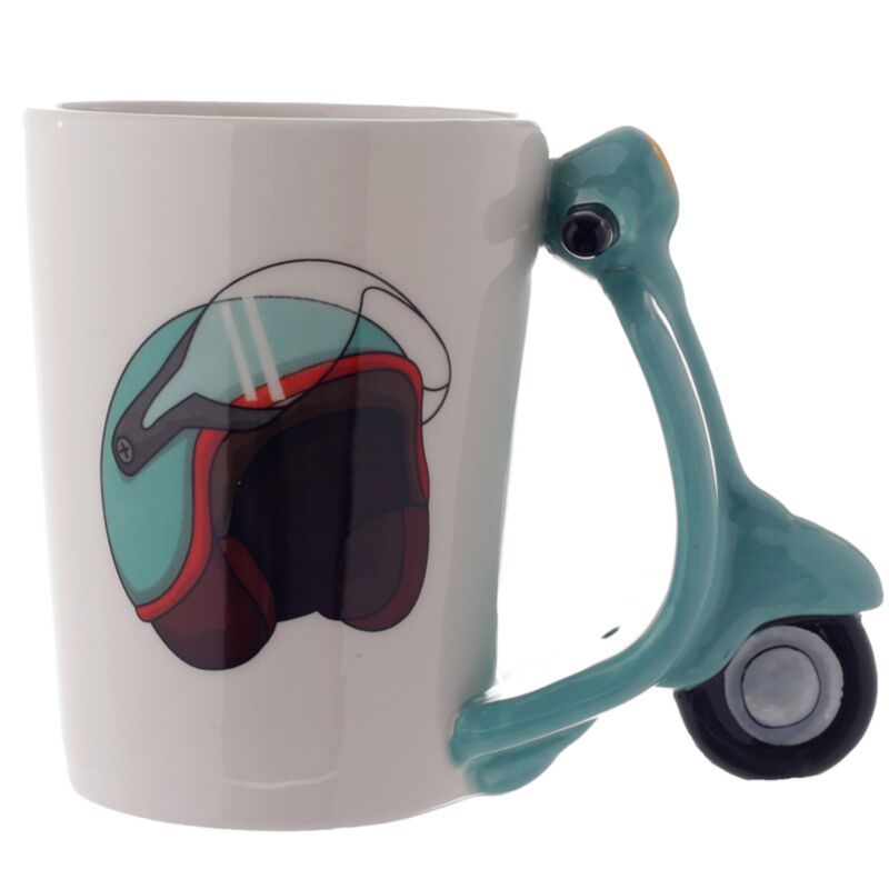 Scooter - tazza di ceramica a manico formati