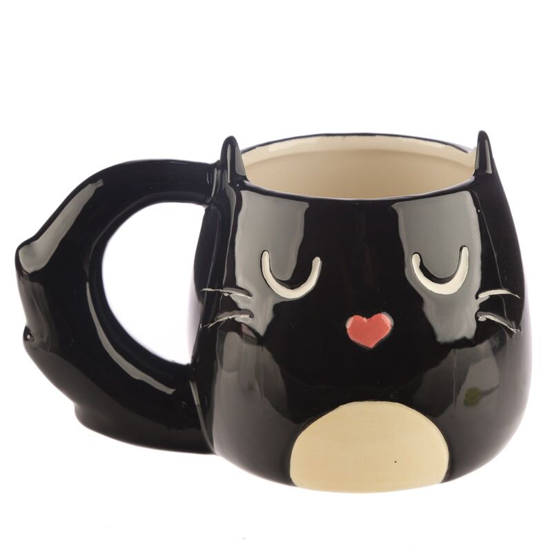 Tazza di ceramica formata Fine Fine Fine Black