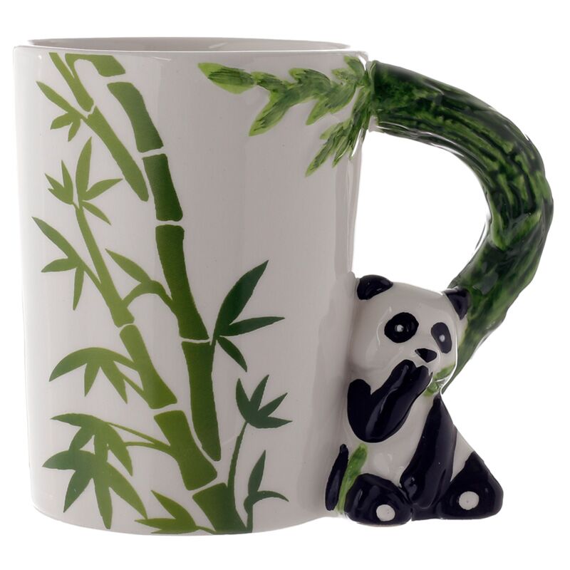 Panda Bamboo - Mango de cerámica Mango de cerámica