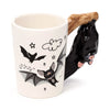 Taza de cerámica de manejo formado