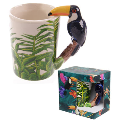 Toucan - tazza di ceramica a manico formati