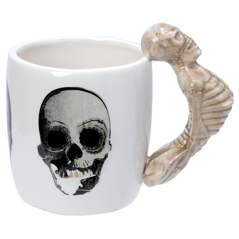 Scheletro - tazza in manico formata