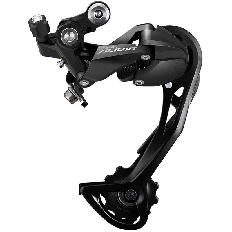 Deragliatore posteriore Shimano Alivio 9v gabbia lunga nero originale