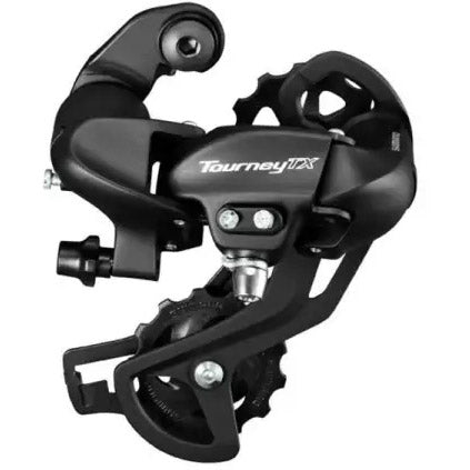 Cambio Shimano Tourney 7 8v l. gabbia nera oem