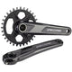 Guarnitura Shimano deore 12v 32t 175mm nera originale