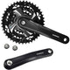 Guarnitura Shimano Tourney 7 8v 28 38 48t 175mm nera originale