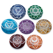 Zeepsteen chakra steen wierookhouder - afbeelding 1