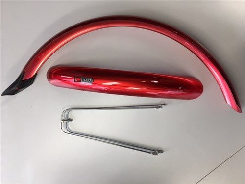 Eurofender Set matplates da 20 pollici 58 mm PVC rosso Eurofender