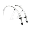 spatbordenset Rapido 28 inch 46 mm kunststof zilver