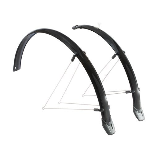 Establecer telas 28 pulgadas 46 PVC Black Eurofender