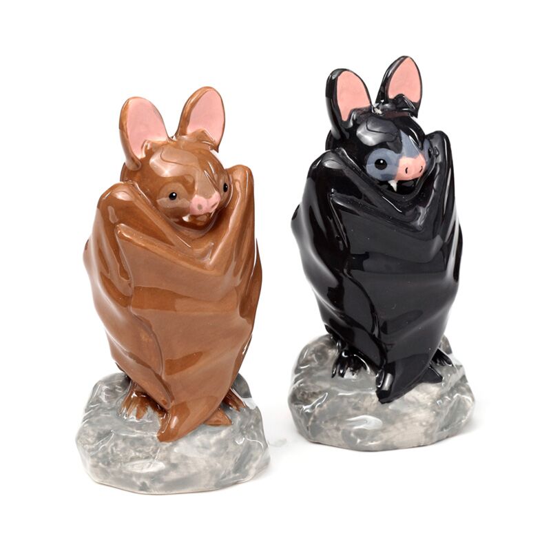 Bat ceramica e set di sale
