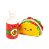 Frida de taco salsa piccante alimentari pepe e sale set