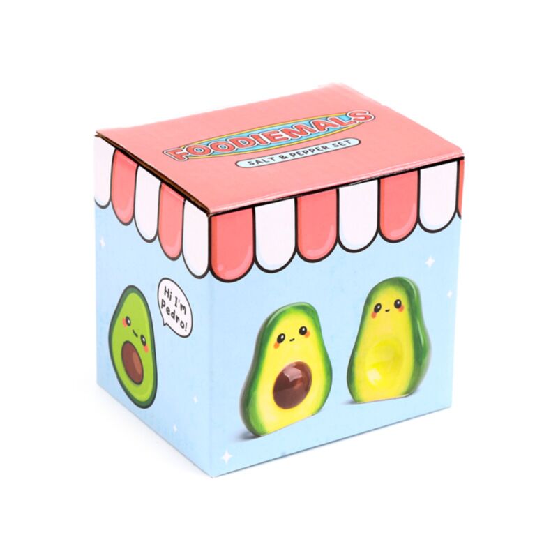 Pedro de avocado foodiemals peper- en zoutstel
