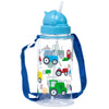 Bottiglia d'acqua per bambini Ecozen 450 ml Flip Straw Piccoli trattori