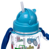 Bottiglia d'acqua per bambini Ecozen 450 ml Flip Straw Piccoli trattori