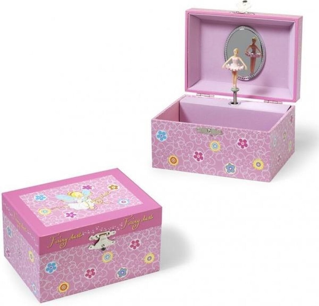Simply for kids houten juwelendoosje met muziek en ballerina