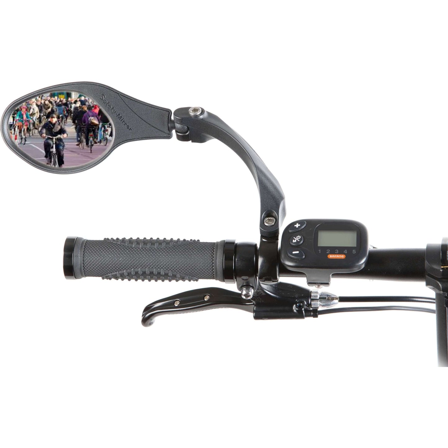 Mirage Sterzo specchio lasciato 9 cm nero