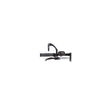 Mirage Direction Mirror ajustable 10 x 5 cm Negro