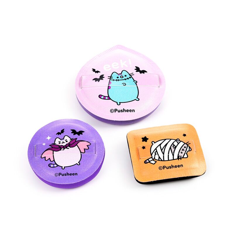 Pusheen el gato Halloween Set de 3 esponjas de maquillaje