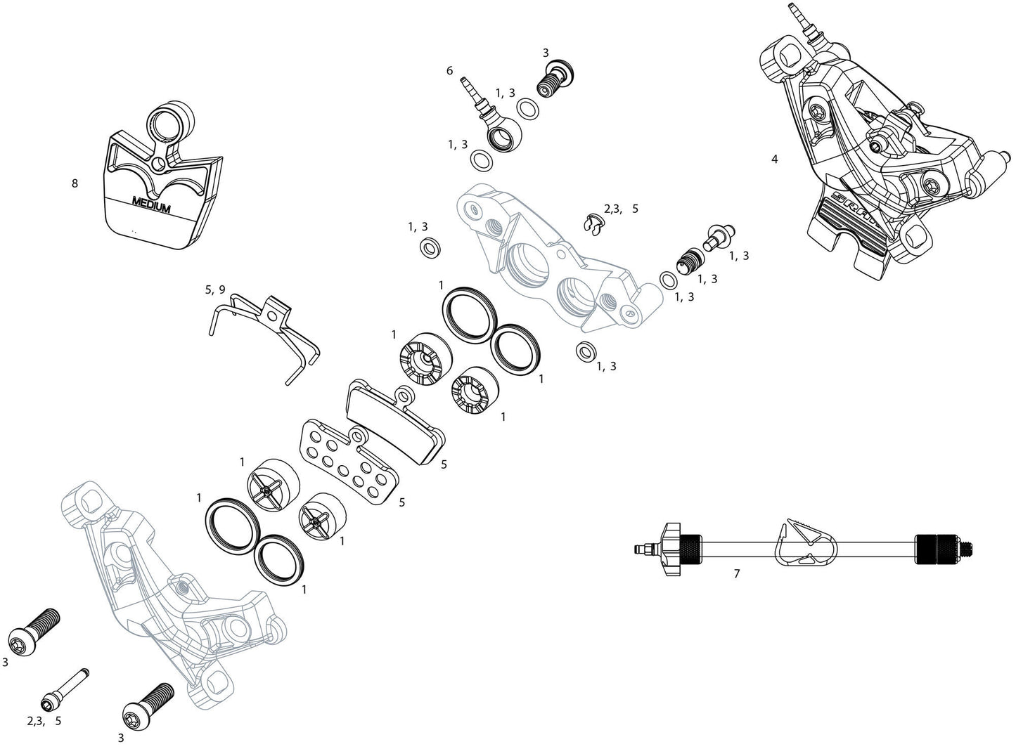 Sram g2 ultimate carbon disc brake