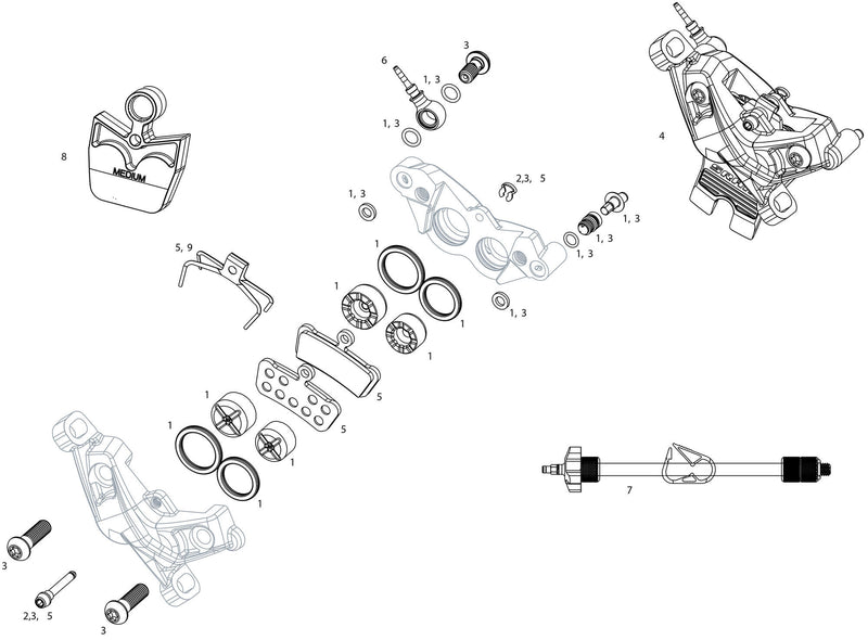 Sram g2 ultimate carbon disc brake