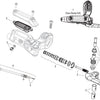 Sram scheibenbremse db4 disc brakes db4 right matt black