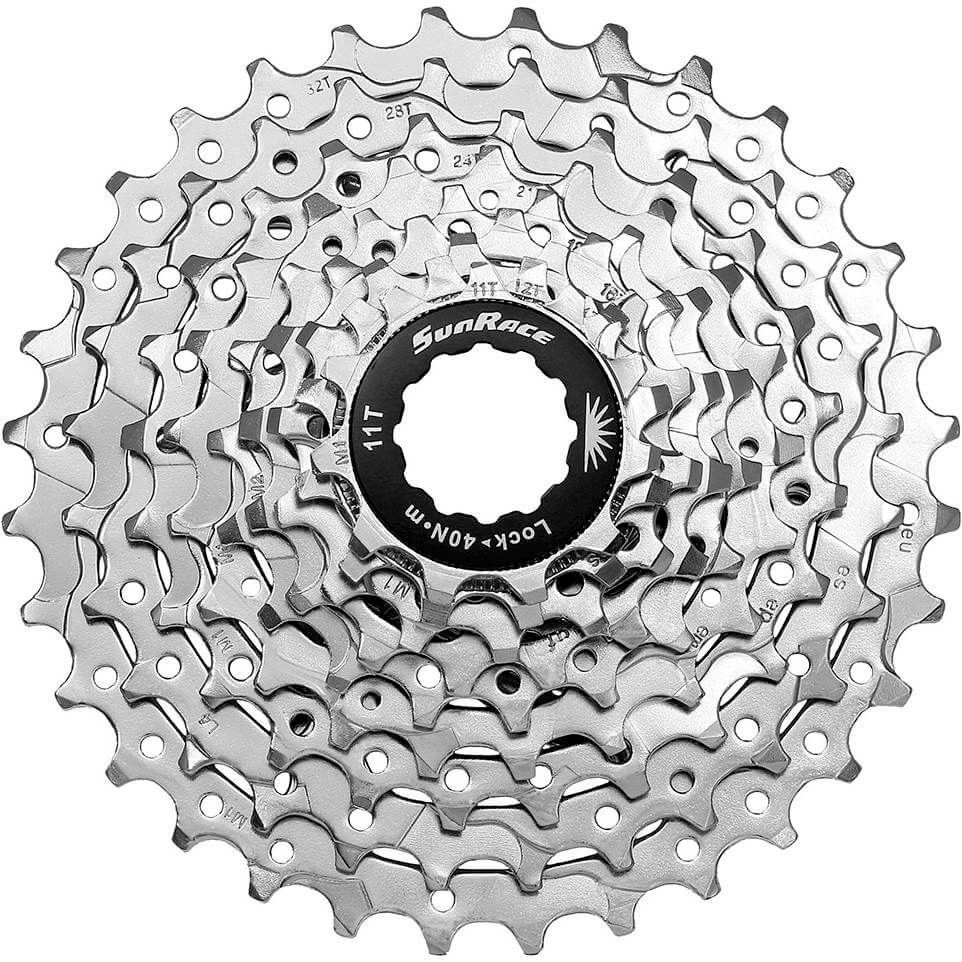 Cassetta Spanninga sunrace csm96 9v 11-32t alpacca (10pz)