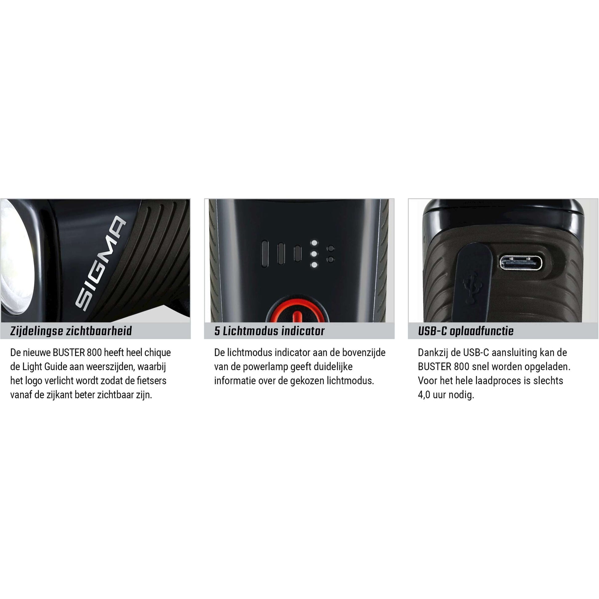 Set di illuminazione Sigma Buster 800 USB + Buster RL 80 Flash USB