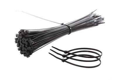 Mirage Cable Binder Tyrips 390x4.8 mm Ø106 mm de negro (P 100)