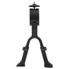 Negro de aluminio de 24-28 pulgadas de doble ajuste de doble ajuste estándar