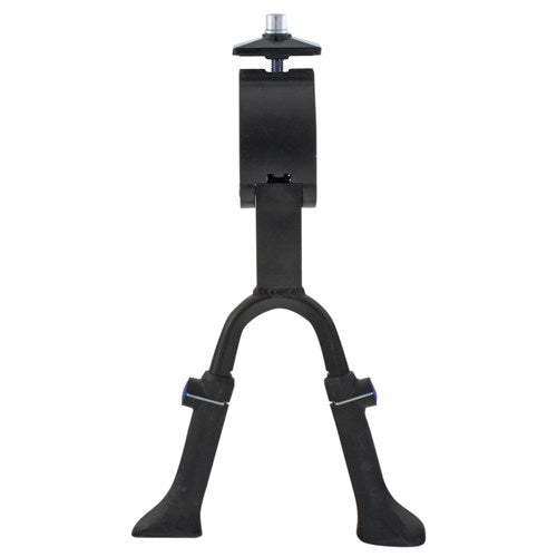 Negro de aluminio de 24-28 pulgadas de doble ajuste de doble ajuste estándar