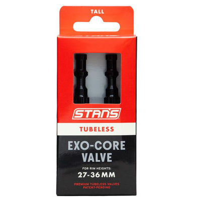 Valvole exo-core tubeless di Stans Stan - alte - nere