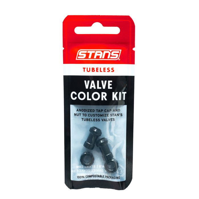 Kit colore valvola tubeless Stans Stan - nero